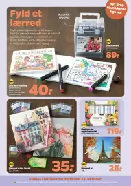 Netto tilbudsavis uge 37 Side 27: Fineliner- og penselpennesæt €119,00, Diamond art på lærred €35,00