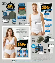 Bilka tilbudsavis uge 37 Side 10: Olympia Undertrøje, tights eller trusser €209,00, JJ Rebel T-shirt €96,75