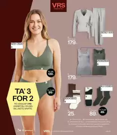 Bilka tilbudsavis uge 37 Side 11: TA’ 3 FOR 2 PÅ UDVALGT VRS UNDERTØJ €129,00, Tennisstrømper €25,00