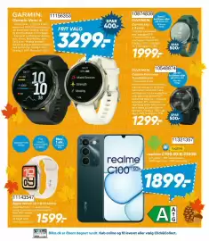 Bilka tilbudsavis uge 37 Side 24: Apple Watch SE 3 GPS 40mm €1.599,00, Realme C100 5G 8/256GB €1.899,00