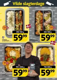 Løvbjerg tilbudsavis uge 37 Side 12: Kyllingebryst med krydderkartofler €59,99, Kyllingespyd med flødekartofler €59,99