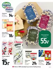 Føtex tilbudsavis uge 37 Side 19: Cheasy yoghurt €15,00, Philadelphia €14,00