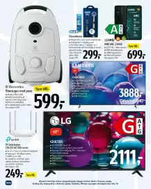 Føtex tilbudsavis uge 37 Side 64: LG 43 43UA7300 €2.111,00, TP-Link Archer C50-EU1 AC1200 router €249,00