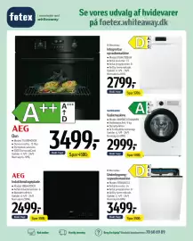 Føtex tilbudsavis uge 37 Side 66: Samsung Vaskemaskine €2.999,00, AEG Induktionskogeplade €2.499,00