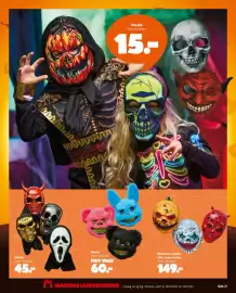 Fætter BR tilbudsavis Side 21: Rhinesten maske eller Latex maske €149,00, Maske €15,00