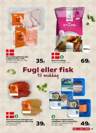 Kvickly tilbudsavis uge 37 Side 17: Rose hel kylling €69,00, Xtra! marineret kyllingebryst €39,00