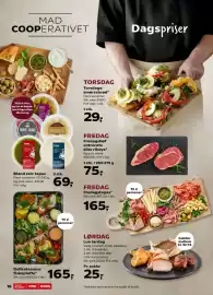 Kvickly tilbudsavis uge 37 Side 18: Torsdags-smørrebrød €29,00, Delikatessens fiskeplatte €165,00