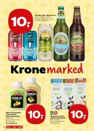 Kvickly tilbudsavis uge 37 Side 2: Schiøtz eller Skovlyst øl €10,00, Bähncke klassisk mayonnaise eller remoulade €10,00