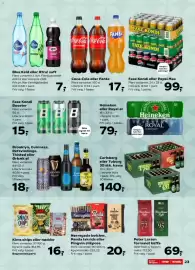 Kvickly tilbudsavis uge 37 Side 28: Heineken eller Royal øl €79,00, Coca-Cola eller Fanta €17,00