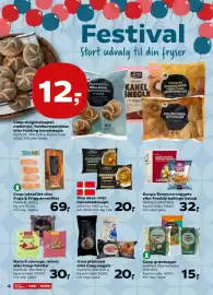 Kvickly tilbudsavis uge 37 Side 8: Coop skagenslapper, møllehjul, fuldkornsstykker eller Hatting kanelsnegle €12,00
