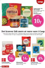 Dagli'Brugsen tilbudsavis Side 11: Coop skæreost €49,00, Coop kiksemarked €14,00