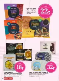 Dagli'Brugsen tilbudsavis Side 13: Coop Asia cubes eller dumplings €22,00, Coop is i bæger eller Premier is €32,00