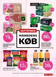 Dagli'Brugsen tilbudsavis Side 5: Taffel chips eller nødder €12,00, God Morgen juice €20,00