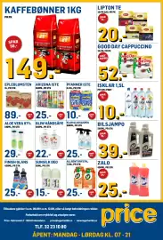 Price Lagerbutikk kundeavis Side 3: Klar glass & speil €25,00, Jif Allrent Krystal €25,00