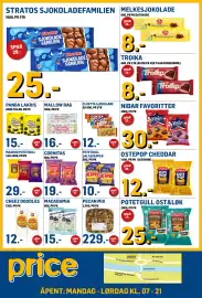 Price Lagerbutikk kundeavis Side 4: Maarud Cornitas €19,00, Potetgull Salt & Pepper KiMs €10,00