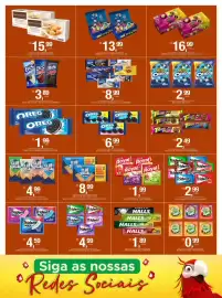 Catálogo DB Supermercados Página 4: Lacta - choc shot €8,99, Trident - goma masc 8g sabores €2,99