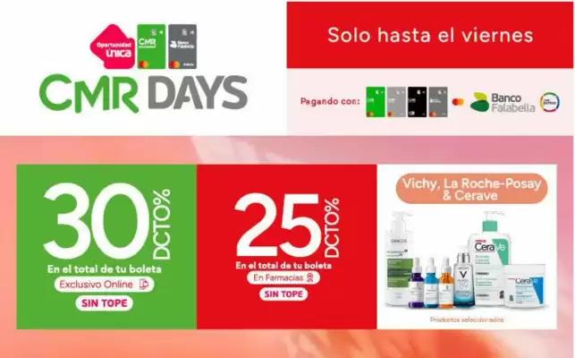 Farmacias Ahumada (válido hasta 24-09)