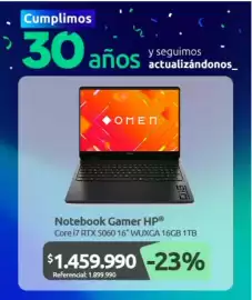 Catálogo PC Factory Página 5: Hp - notebook gamer €1.459.990,00