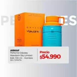 Catálogo Multicentro Página 4: Perfume odyssey mandarini sky limited edit €54.990,00