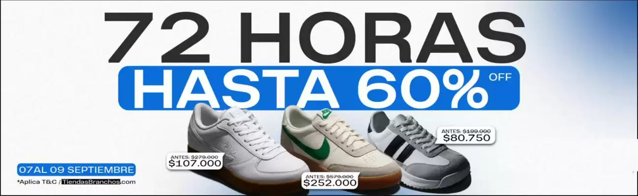 Branchos (válido hasta 11-09)