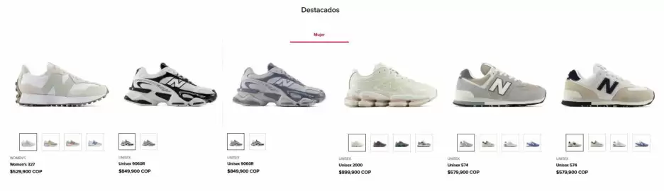 Catálogo New Balance Página 2