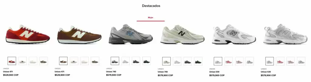 Catálogo New Balance Página 3