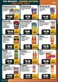 Bestway leaflet week 37 Page 13: Cholula original mexican hot sauce €2,75, Baxters chicken broth €16,99