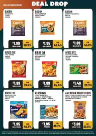 Bestway leaflet week 37 Page 16: Birds Eye green cuisine veggie fingers €1,49, Birds Eye the dipper €1,99