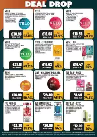 Bestway leaflet week 37 Page 20: Elf Bar - Pods €7,99, Vuse go reload - varieties €5,99