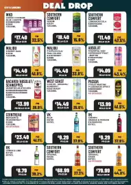 Bestway leaflet week 37 Page 4: Malibu s'berry daiq €2,49, Vk cherry orange & passion €9,29