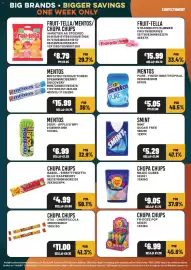 Bestway leaflet week 37 Page 9: Chupa Chups babol €4,99, Mentos pure fresh mint/tropical €5,05