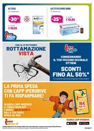Volantino Iper La Grande Pagina 24: Lactoflorene Bimbi €12,65, Actifed €10,15