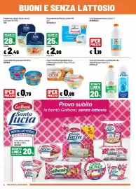 Volantino Iper La Grande Pagina 4: Yogurt Zymil Alta Digeribilità Senza Lattosio €0,89