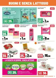 Volantino Iper La Grande Pagina 5: Stracchino senza lattosio AMARSI È PIACERSI €0,99, Feta DOP Senza Lattosio HOTOS €2,90