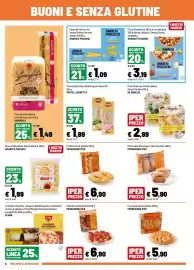 Volantino Iper La Grande Pagina 6: Tramezzini Senza Glutine Fratelli Beretta €1,99, Salatini senza glutine €6,90