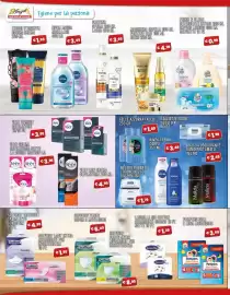 Volantino Angel Mercatone Pagina 14: Nivea acqua micellare rinfrescante €3,49, Pantene spuma e lacca €3,69
