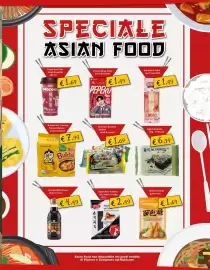 Volantino Angel Mercatone Pagina 5: Alghe Nori Tostate per Sushi €2,49, Shirataki Noodles Sheets Gusti Assortiti €1,69