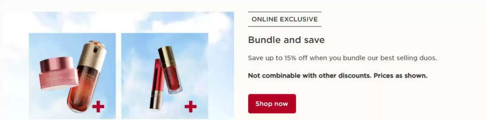 Clarins (valid until 29-09)