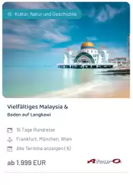 Raiffeisen Reisen Katalog Seite 1