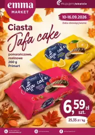 EMMA market gazetka | Market Strona 5: Ciasta Jafa cake pomarańczowe Primart €6,59