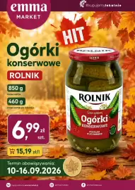EMMA market gazetka | Market Strona 6: Ogórki konserwowe Rolnik €6,99