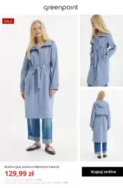 Greenpoint gazetka tydzień 37 Strona 12: Kurtka typu parka w błękitnym kolorze Greenpoint €129,99