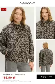Greenpoint gazetka tydzień 37 Strona 4: Casualowa kurtka z printem animal Greenpoint €189,99