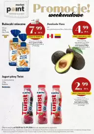 Market Point gazetka Strona 1: Bułeczki mleczne Dan Cake €7,99, Awokado Hass €4,99