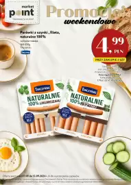Market Point gazetka Strona 3: Parówki z fileta naturalne 100% Tarczyński €4,99