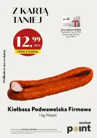 Market Point gazetka Strona 4: Kiełbasa podwawelska firmowa Nikpol €12,99