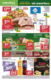 Stokrotka gazetka tydzień 37 Strona 1: O!mięso Mięso Mielone Z Pieczarkami, Napój Pepsi, Mirinda, 7 Up €4,97