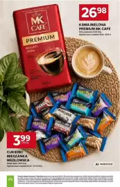Stokrotka gazetka tydzień 37 Strona 24: Cukierki Mieszanka Wedłowska €3,99, Kawa Mielona Premium MK Cafe €26,98