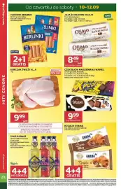 Stokrotka gazetka tydzień 37 Strona 6: Parówki Berlinki, Jaja Ściółkowe O!jajo €8,49