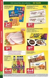 Stokrotka gazetka tydzień 37 Strona 6: Parówki Berlinki, Jaja Ściółkowe O!jajo €8,49